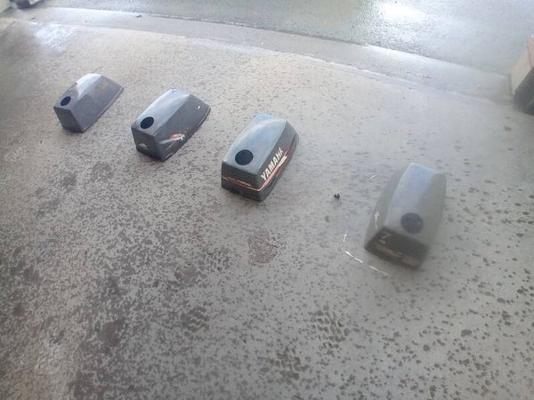 Yamaha malta 3/3.5 pk 2 takt buitenboordmotor kap