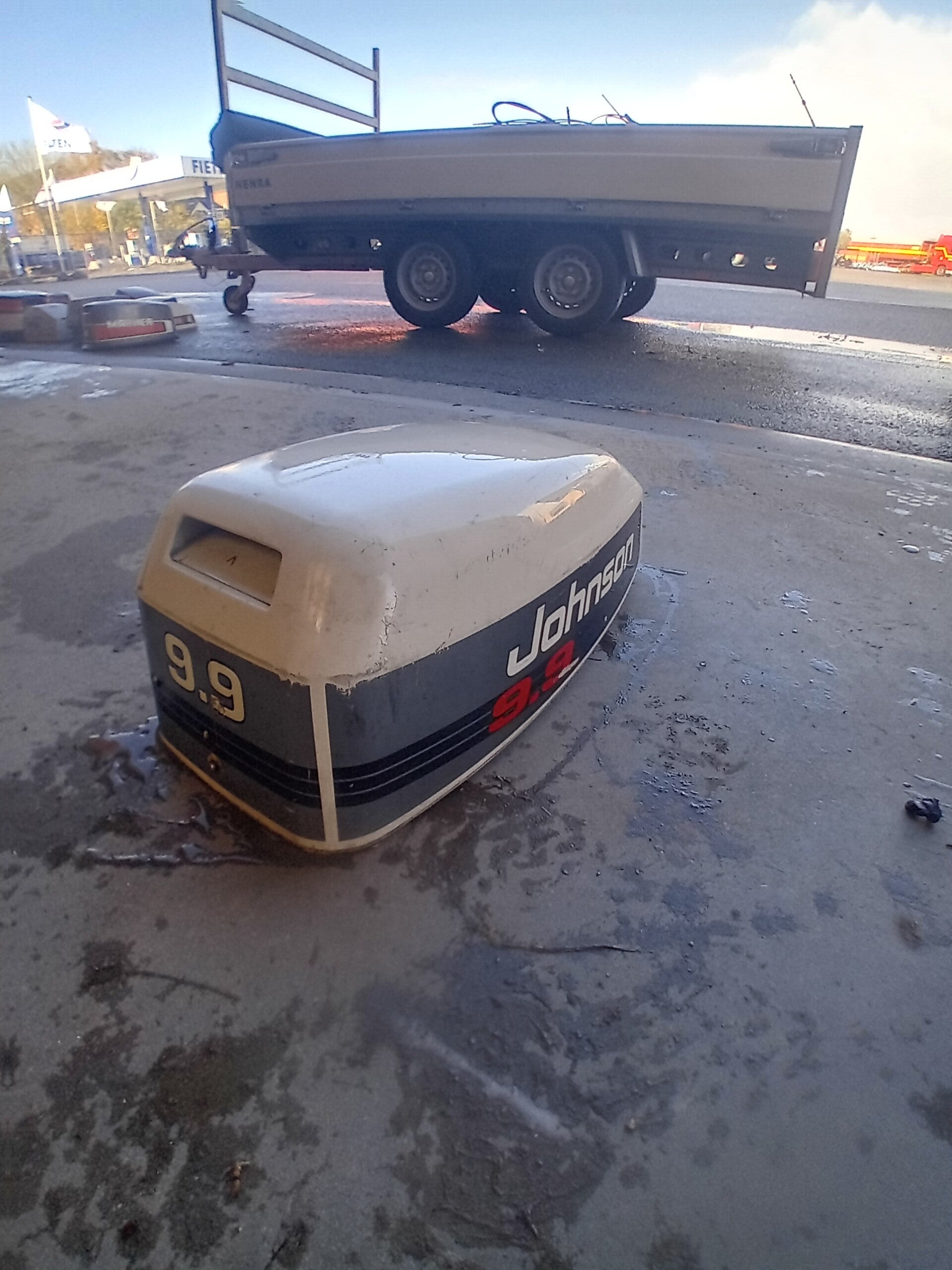 Johnson 9.9 pk 2 takt kap goede staat