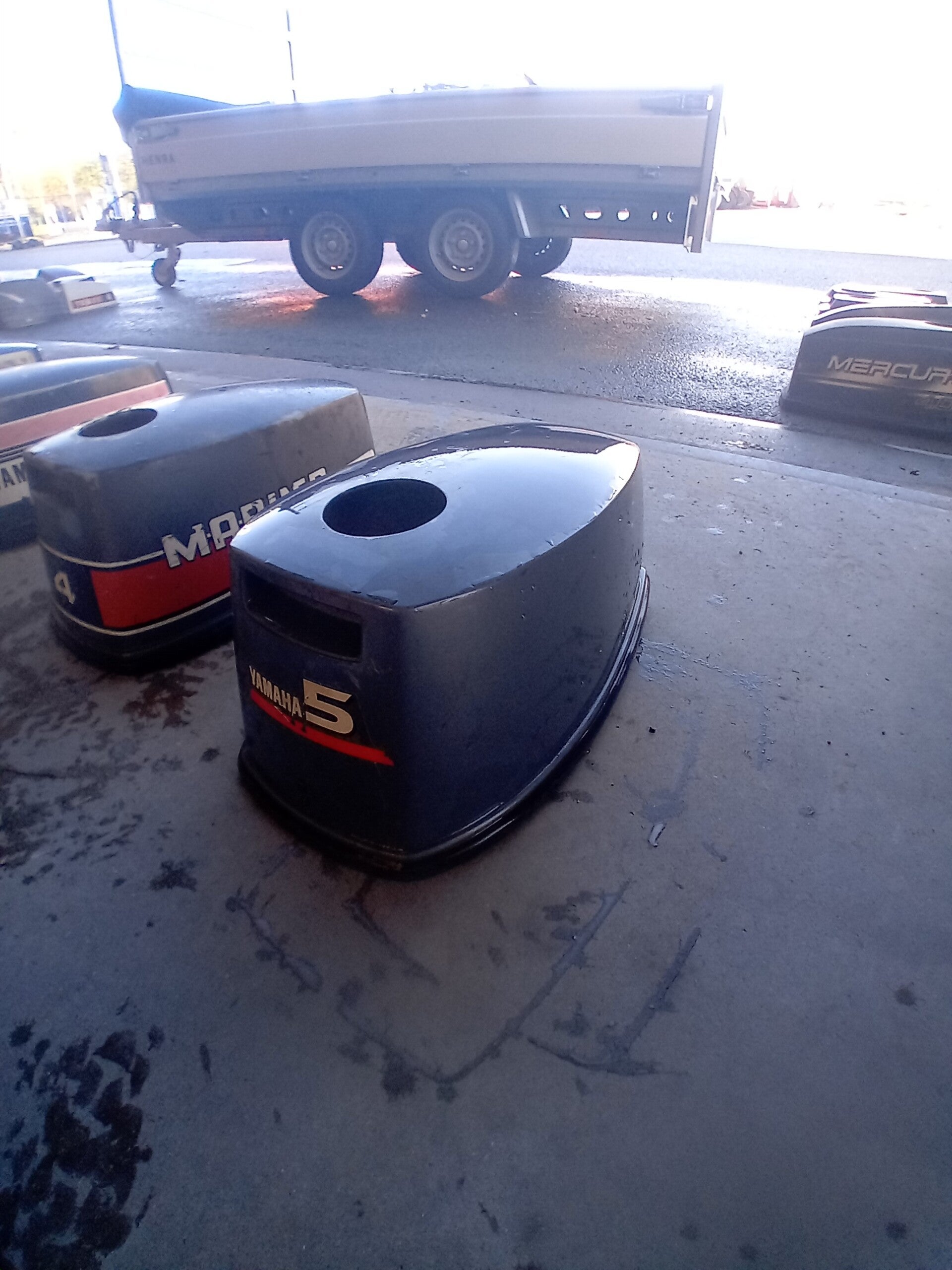 Yamaha 5 pk 2 takt kap (past ook op mariner)