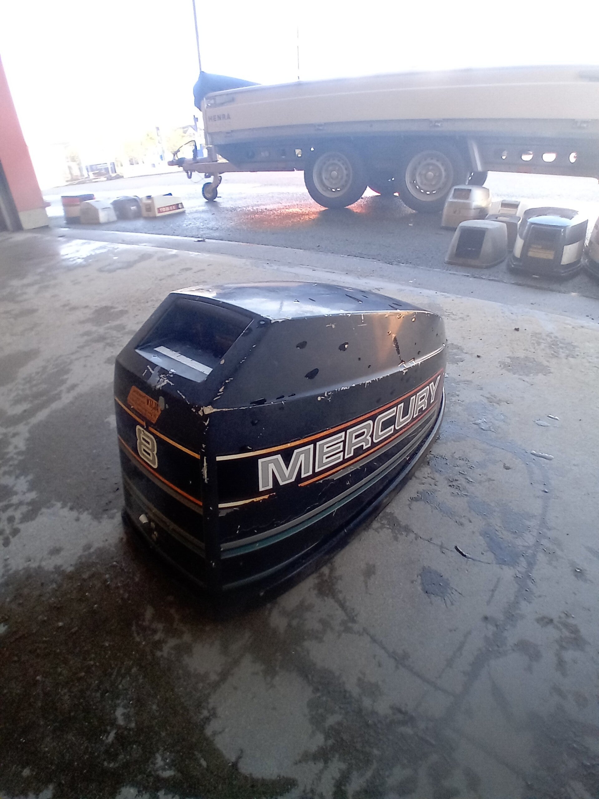 Mercury 8 pk 2 cyl kap 2 takt past ook op mariner