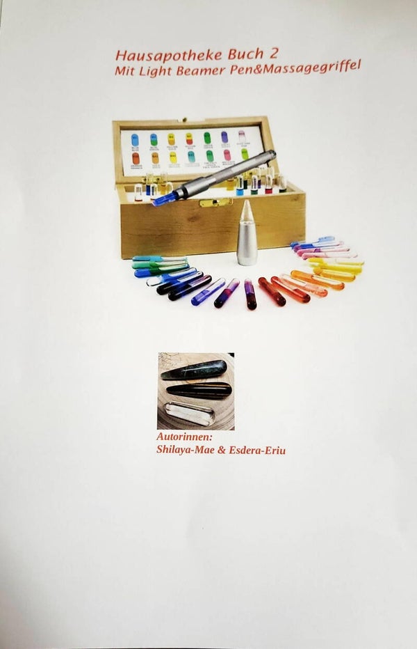 Antike Hausapotheken Buch 2 für Light Beamer Pen und Kristallmassage