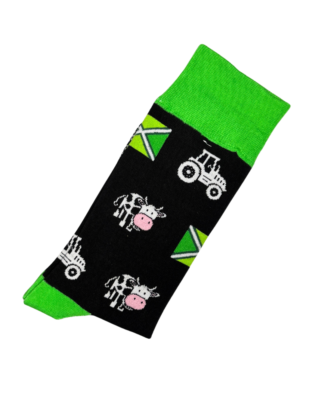 Trekker - Koe - Achterhoekse vlag sokken