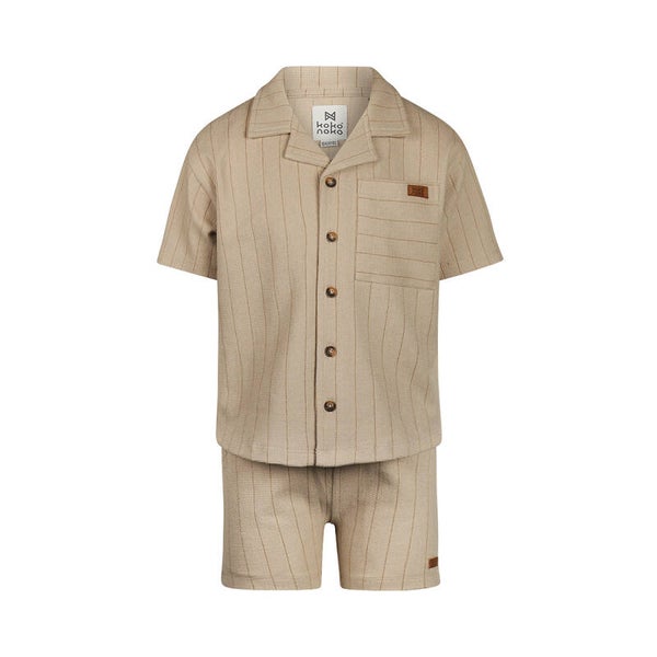 Koko Noko overhemd + broek beige