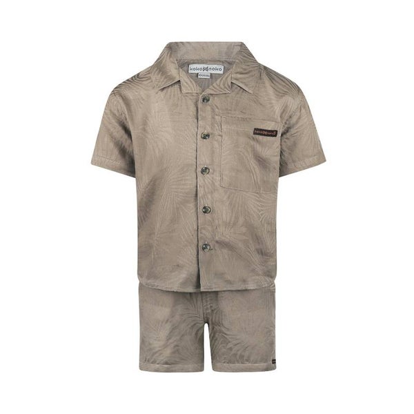 2 pc set, loose fit, Shirt ss, Shorts (N58803-37)
