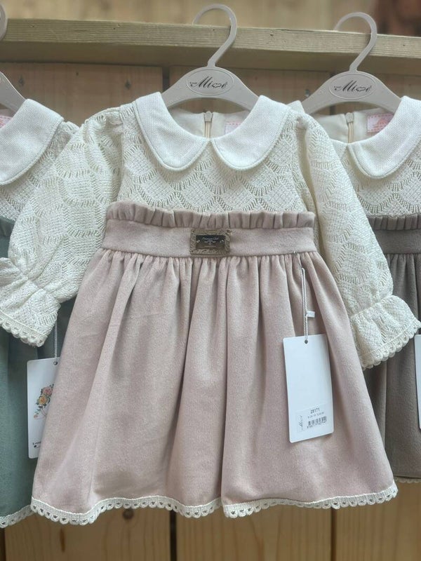 jurk met Kant en Fluwelen Rok