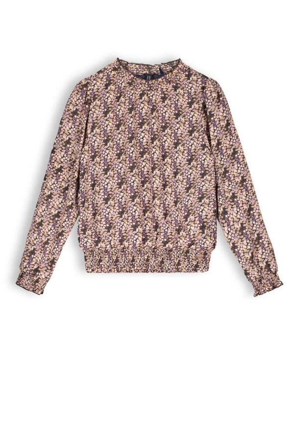 NoBell Tommy girls printed blouse