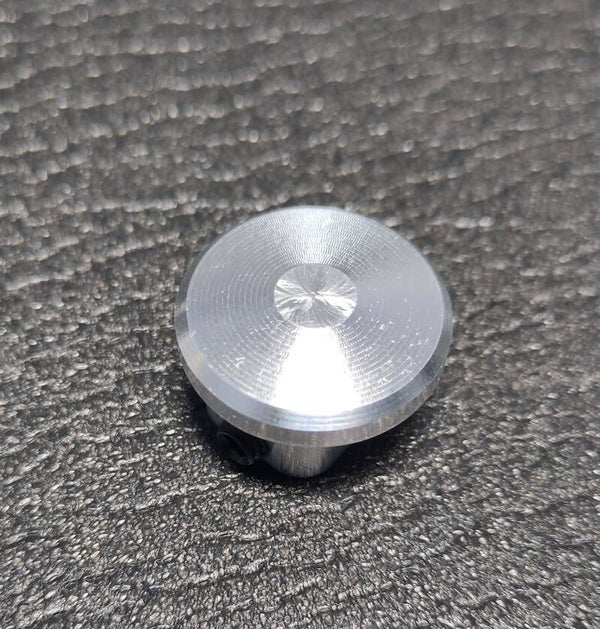 Big Billet button domed.