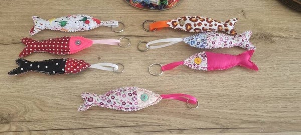 Porte clé  Sardines