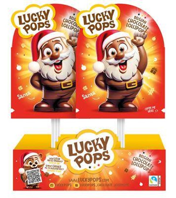 sucette chocolat noel