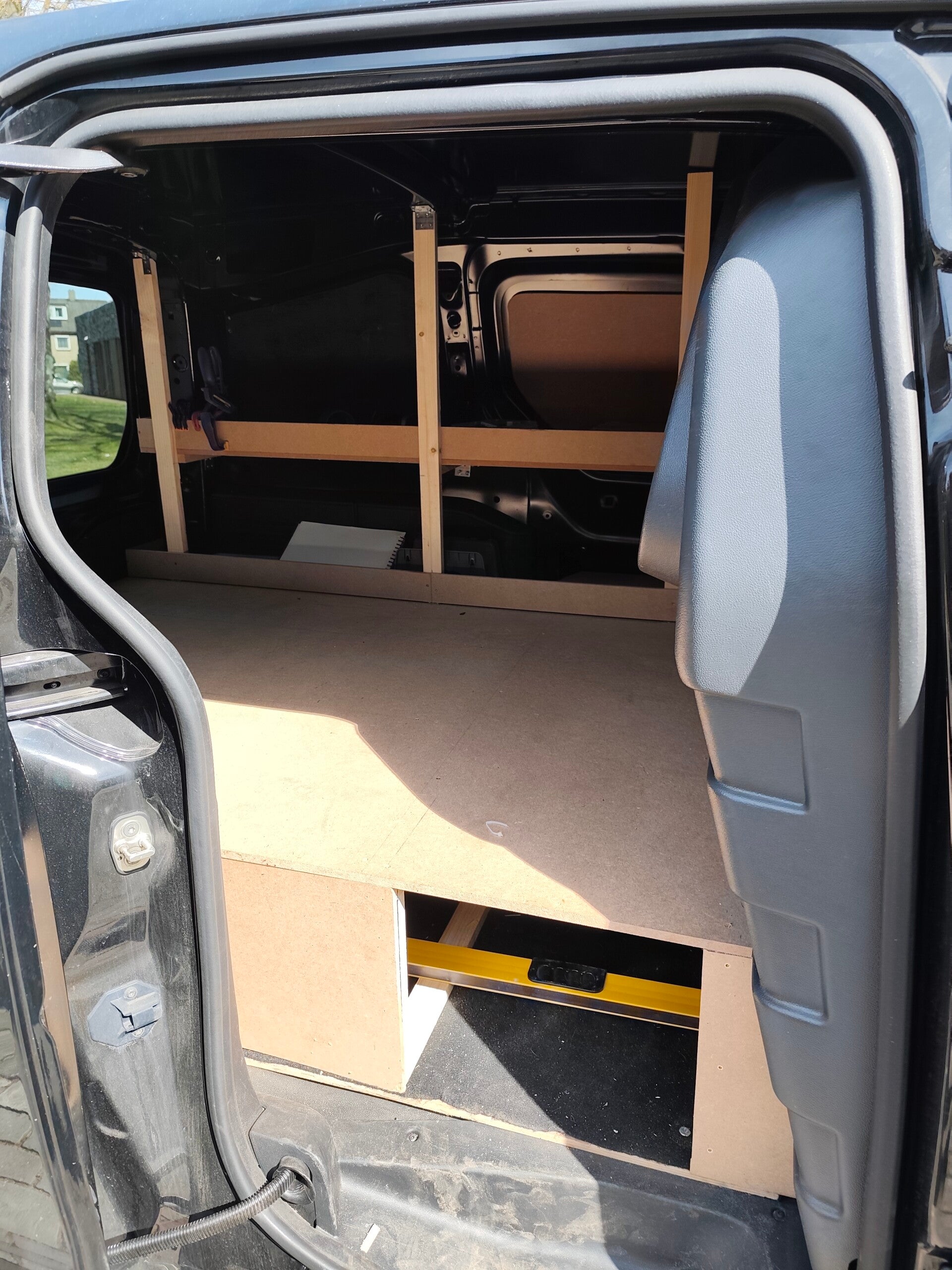 dubbele bodem werkbus