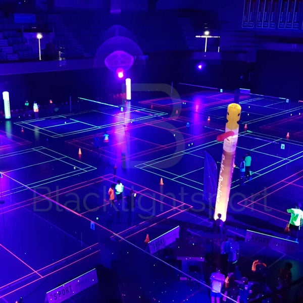 Blacklight Badminton