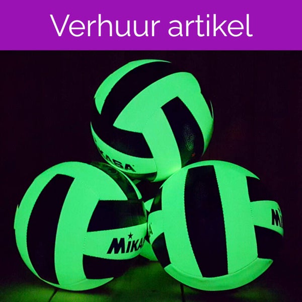 Glow in the dark volleybal