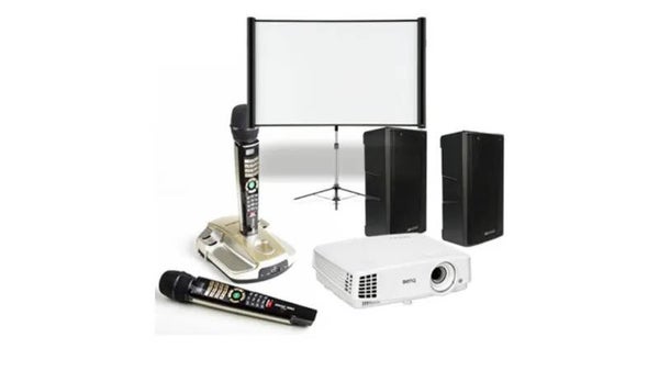 Complete karaoke set v.a. € 189