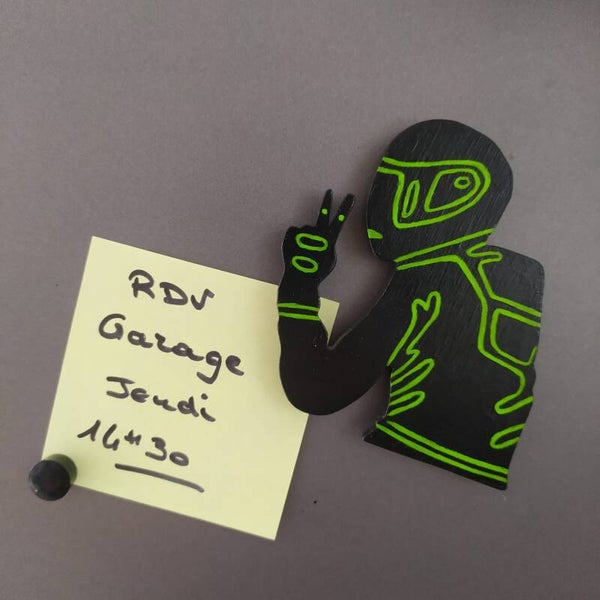 Noir vert garçon