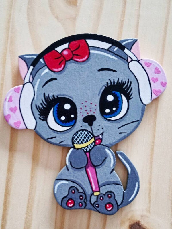 Chaton musicien