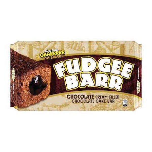 Fudgee Barr | Chocolate Cream-filled Chocolate Cake Bar 10x40g