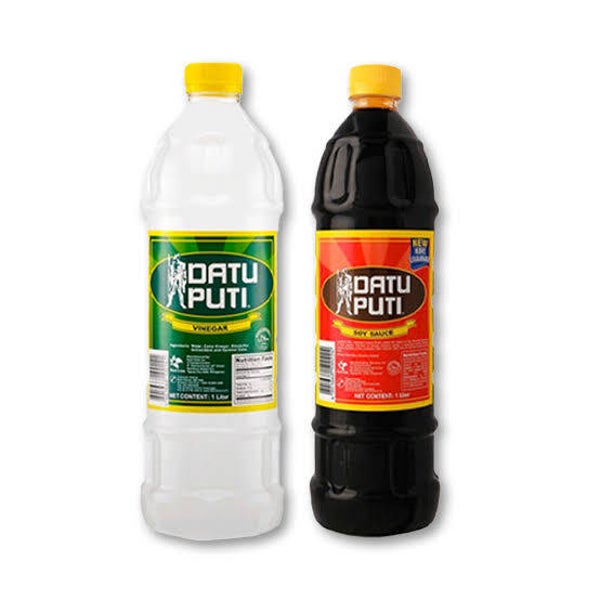 Datu Puti Value Pack Soy Sauce & Vinegar 1L