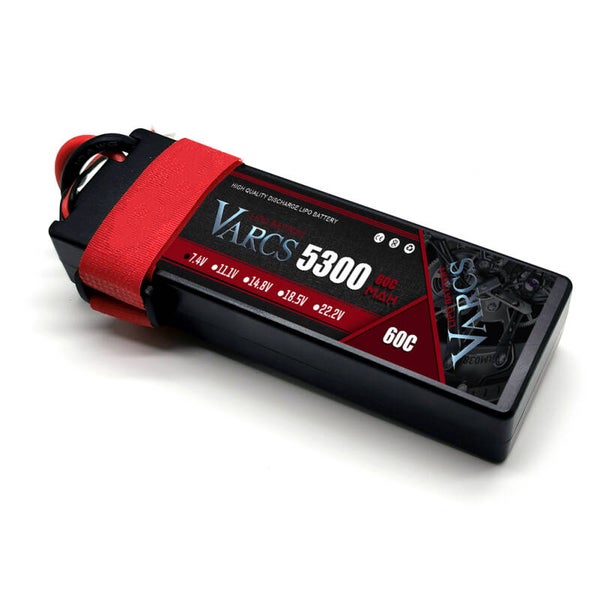 Lipo 2S 7.4V 5300mah 60C HardCase