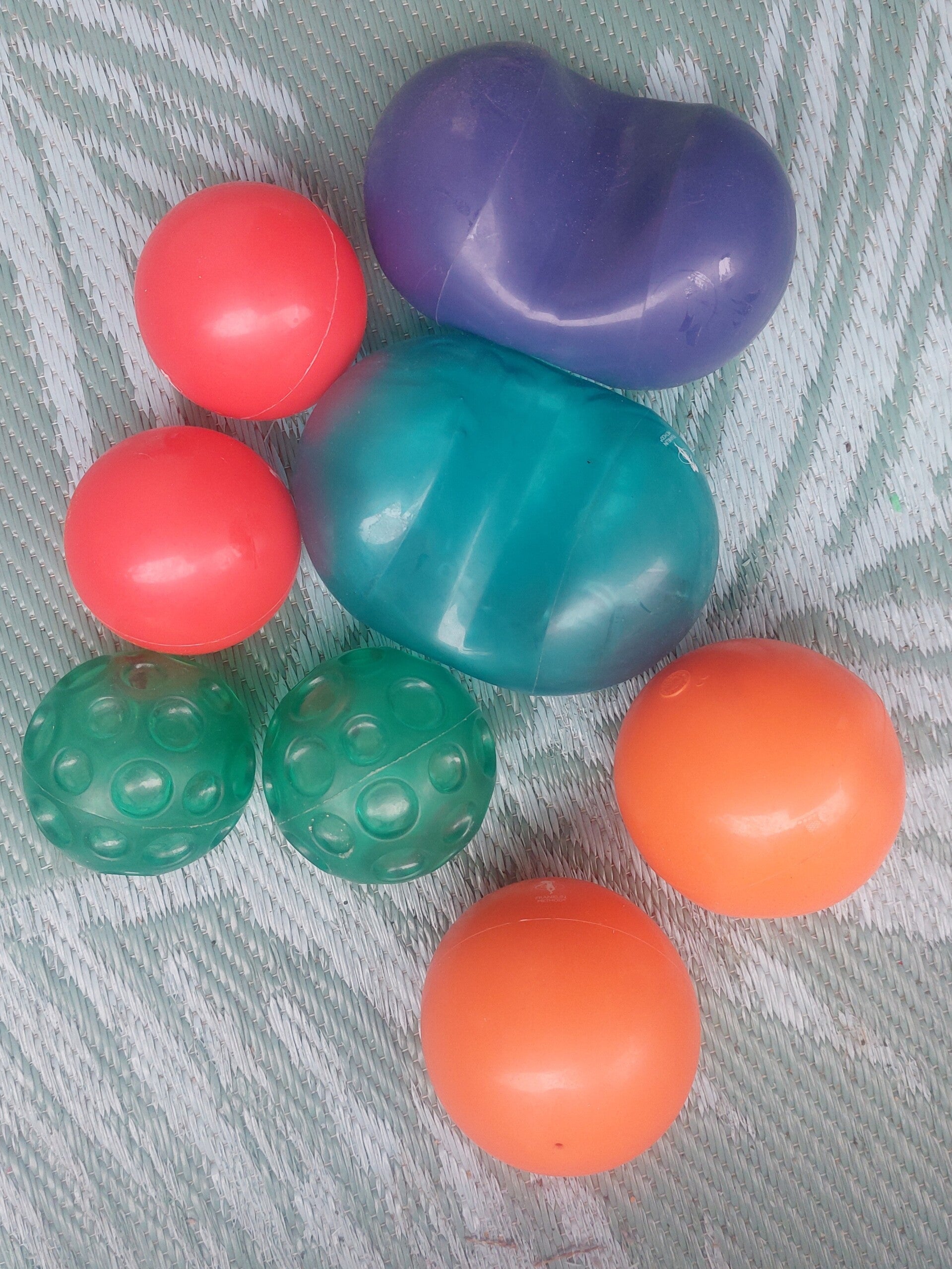 Franklin-Bälle zur SItzschulung