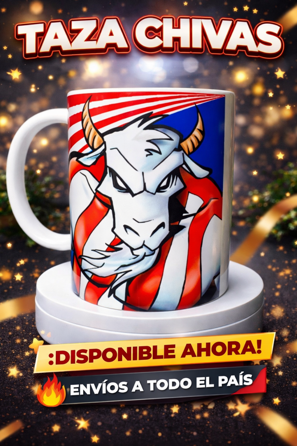 Taza chivas rayadas