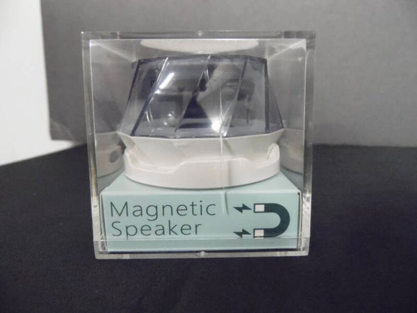 Small Magnetic Speaker-White