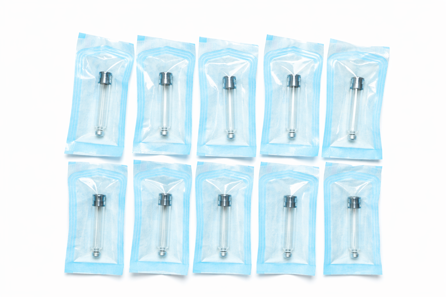 10 Empty 3mL Replacement Cartridges + FREE Pen Case