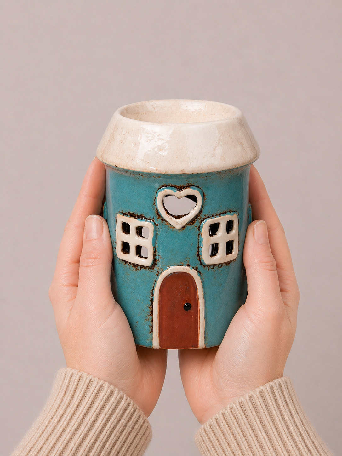 Village Pottery Duftbrenner - Keramik Häuschen