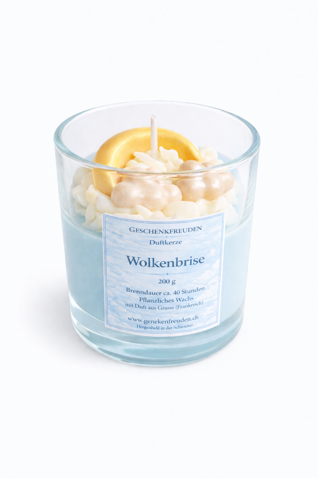 Wolkenbrise Duftkerze – Fresh Linen