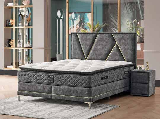 BOXSPRING POSTELJA CHLOE 200 X 180