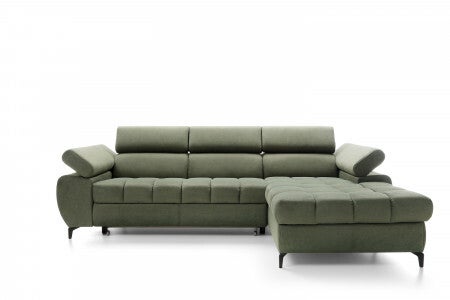 Sedežna garnitura Lugano I tkanina Seal 96 (siva)