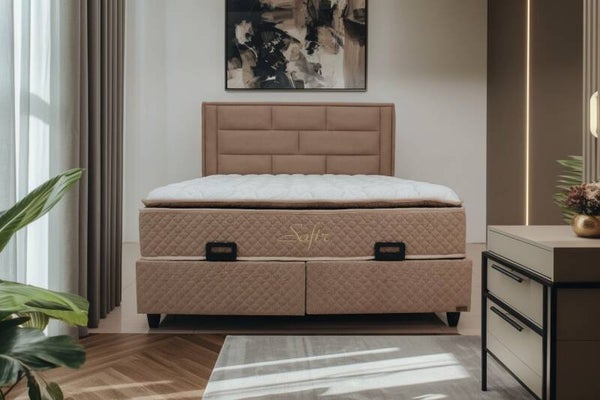 Boxspring postelja SAFIR