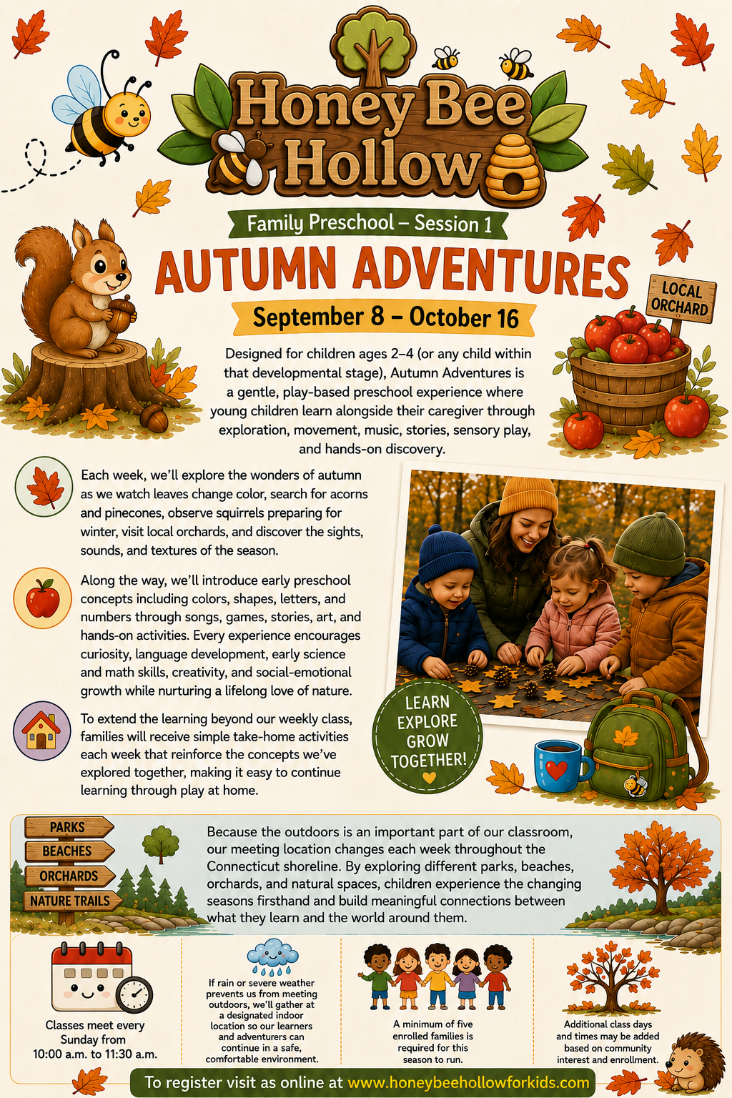 FAMILY PRESCHOOL- SESSION 1