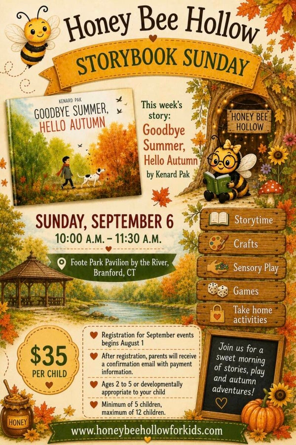 Storybook Sunday-Goodbye Summer, Hello Autumn - Branford