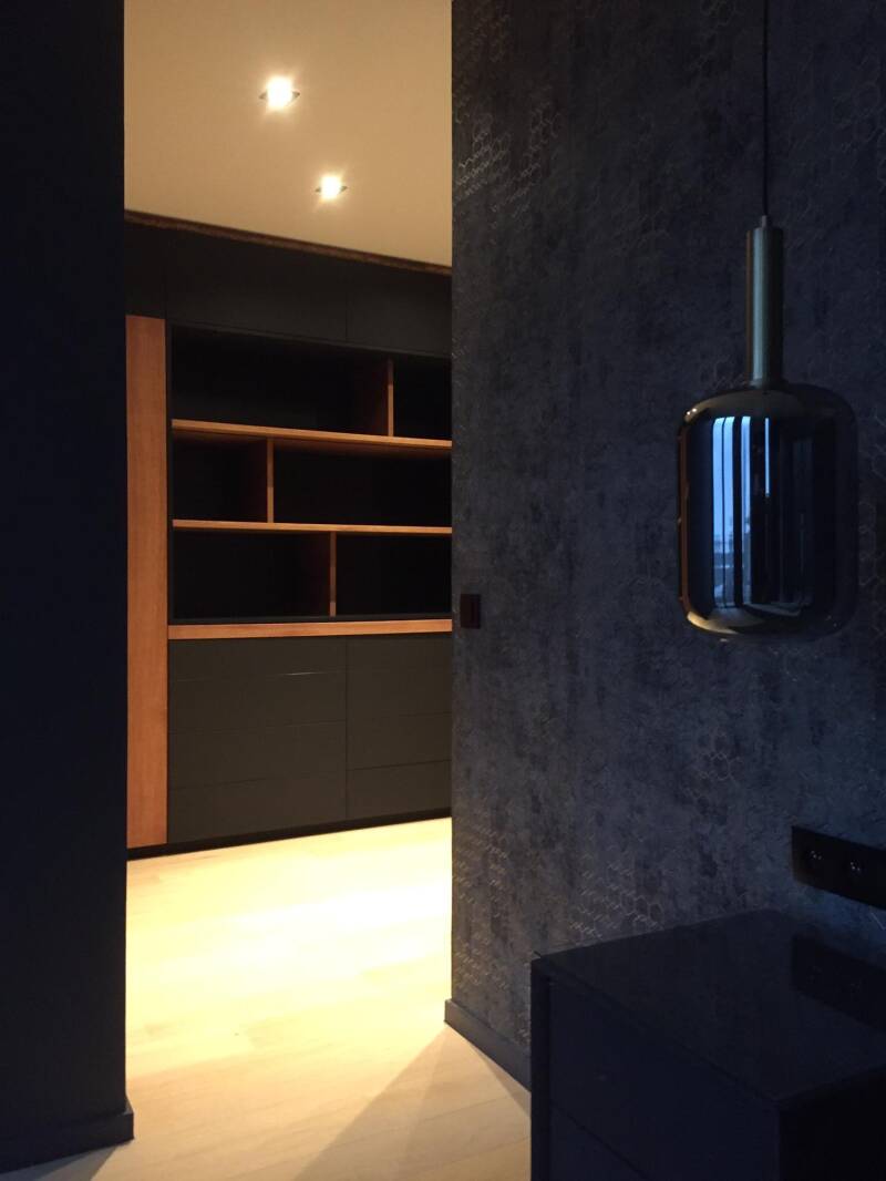 dressing eik &zwart