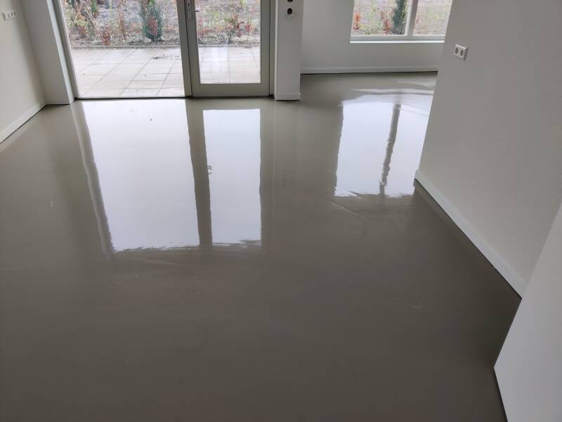 Egaliseren zandcement basis