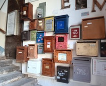 Boîtes aux lettres colorées
