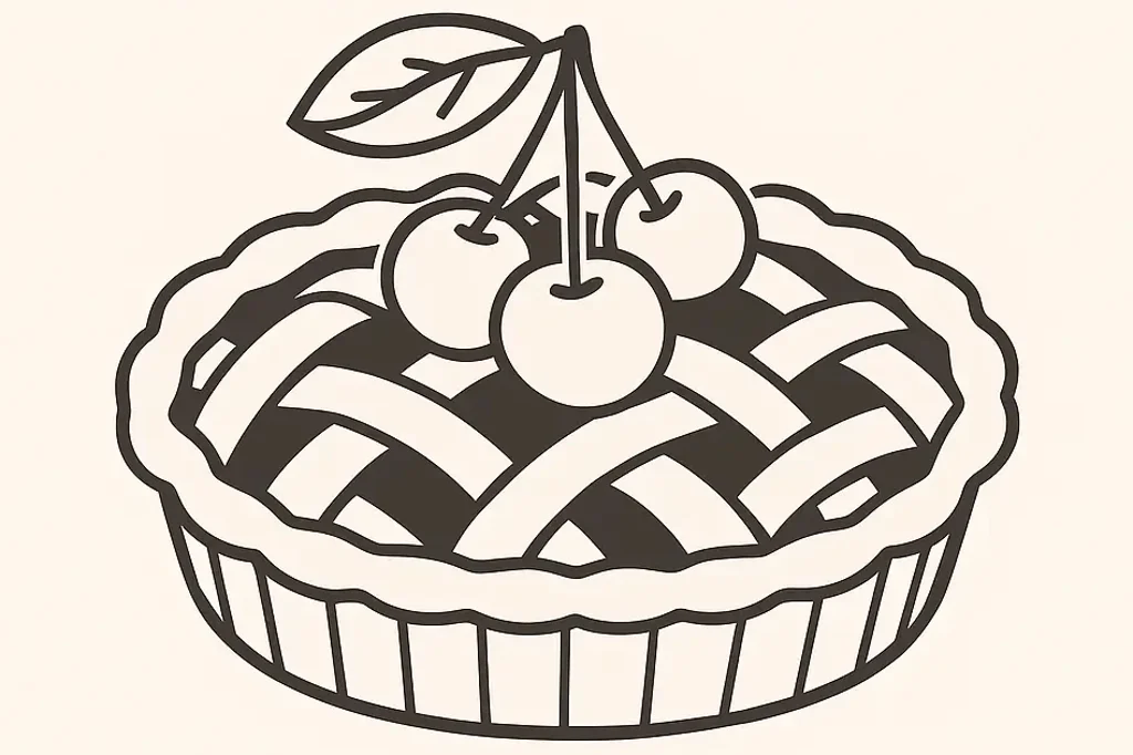 pastel de cerezas artesano
