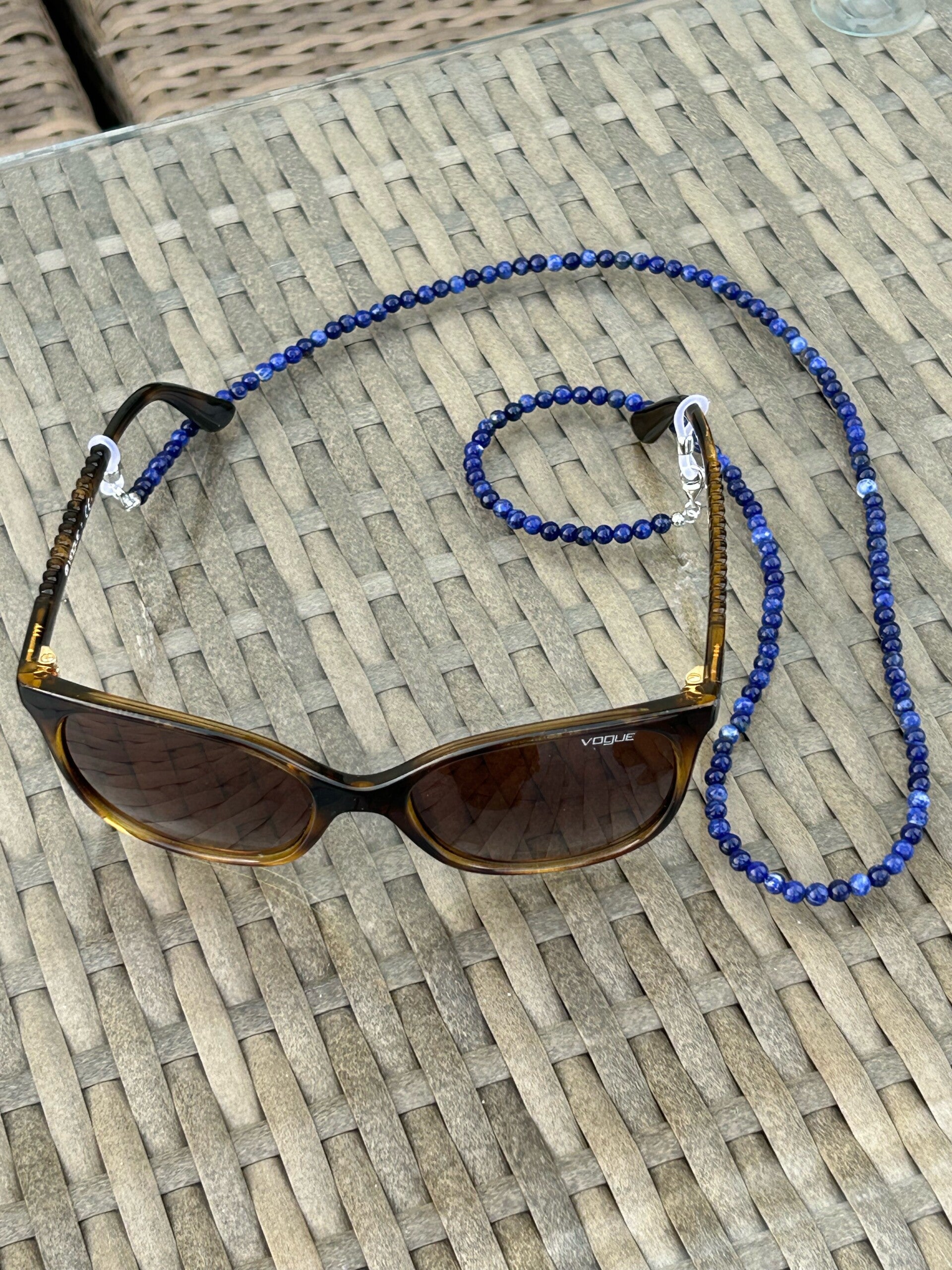 Brillenkette - Sodalith (B008)