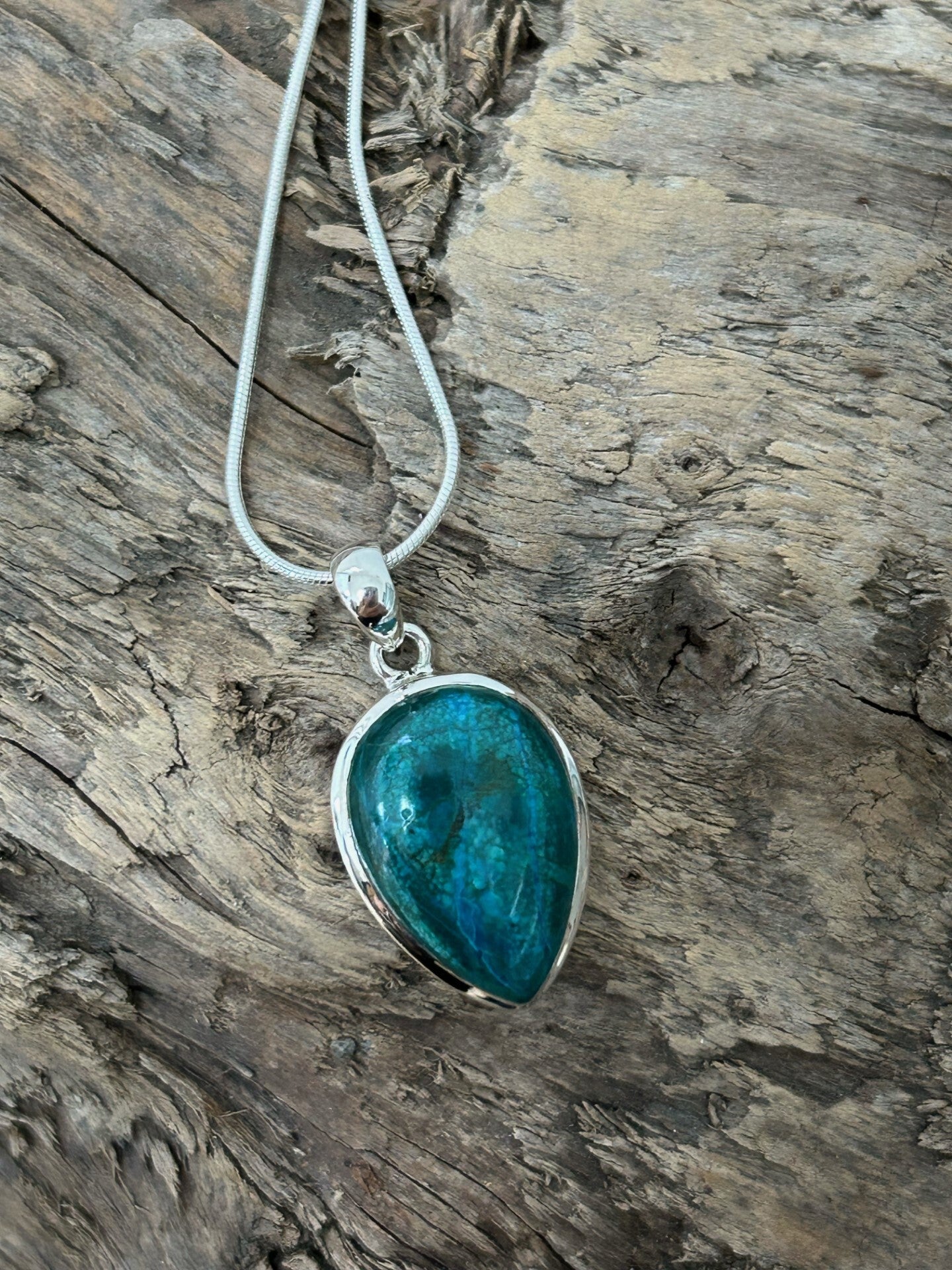 Halskette - Chrysokoll (H278)