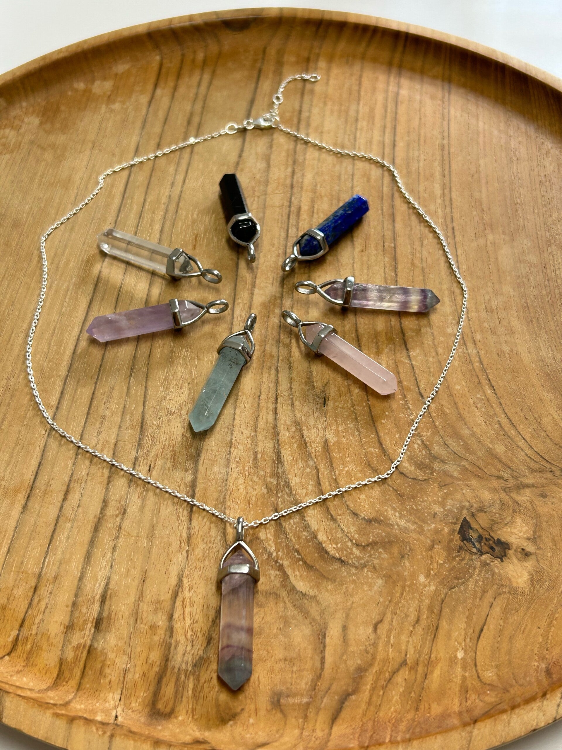 Halskette - Steinspitze (H187)