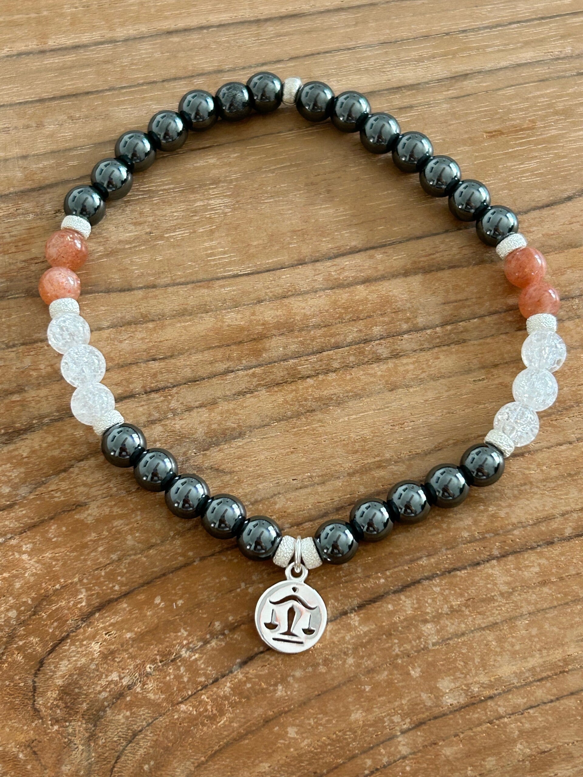 Armband - das Kräftigende mit Schwergewicht Hämatit (A304)