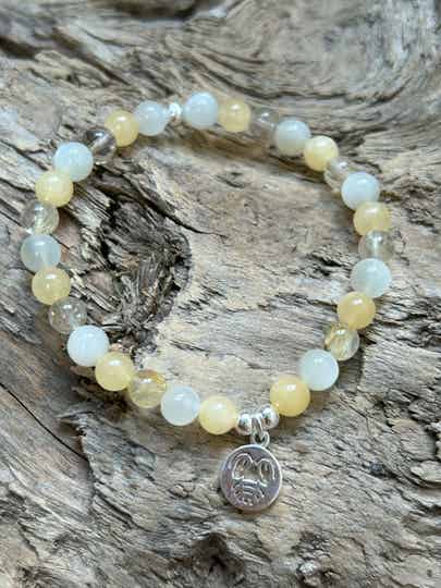 Armband - Sternzeichen KREBS (22.06. - 22.07.) (A275)