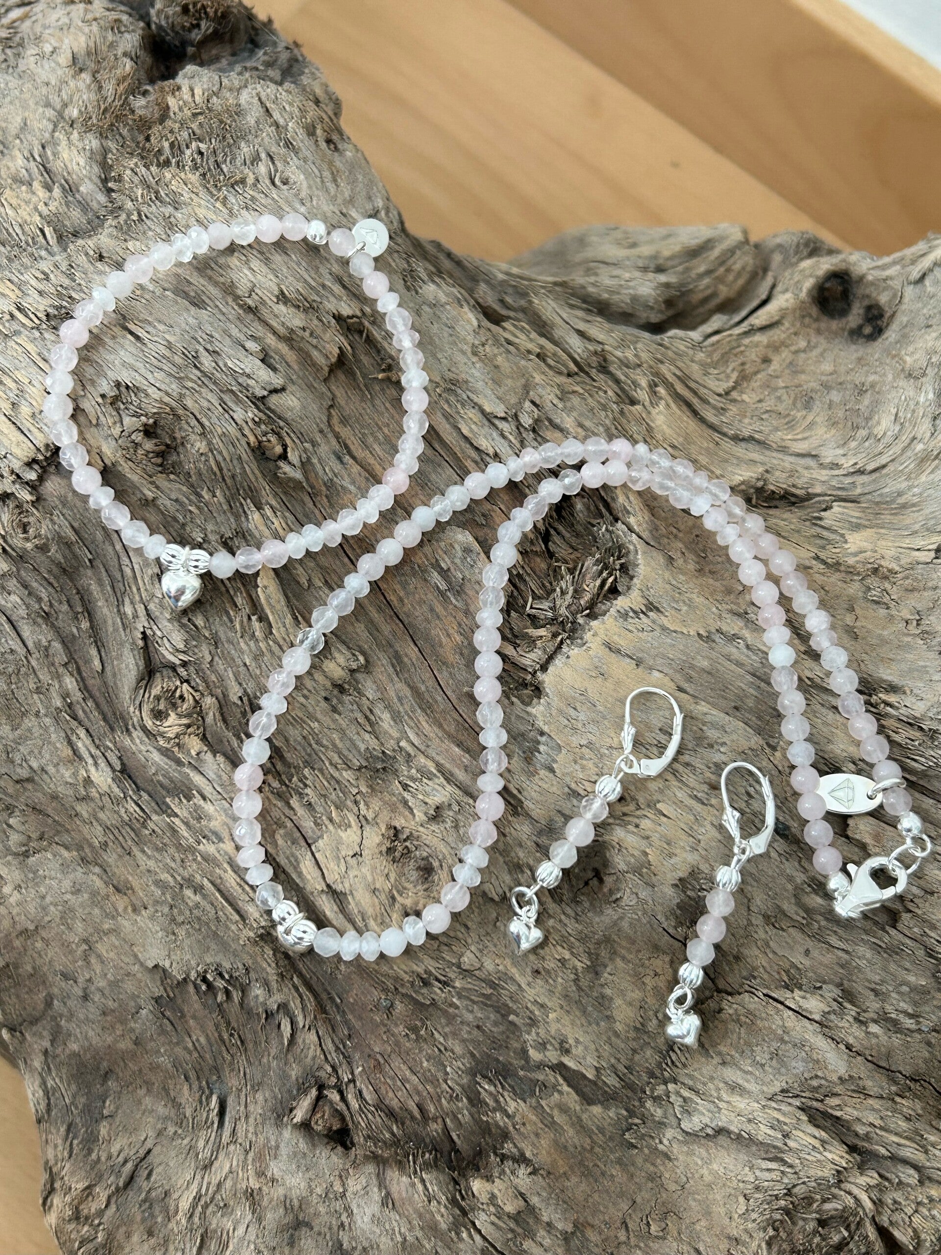 Heilstein-Schmuck - Set - das Liebliche (S343)