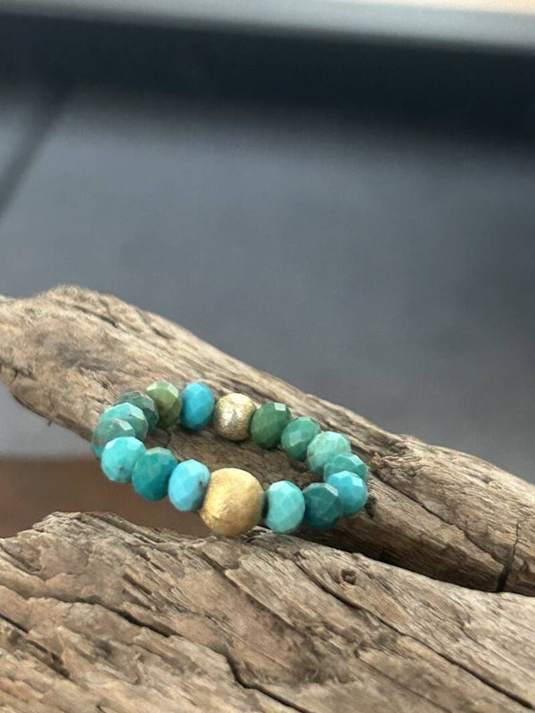Fingerring - Türkis Tibet (R124)