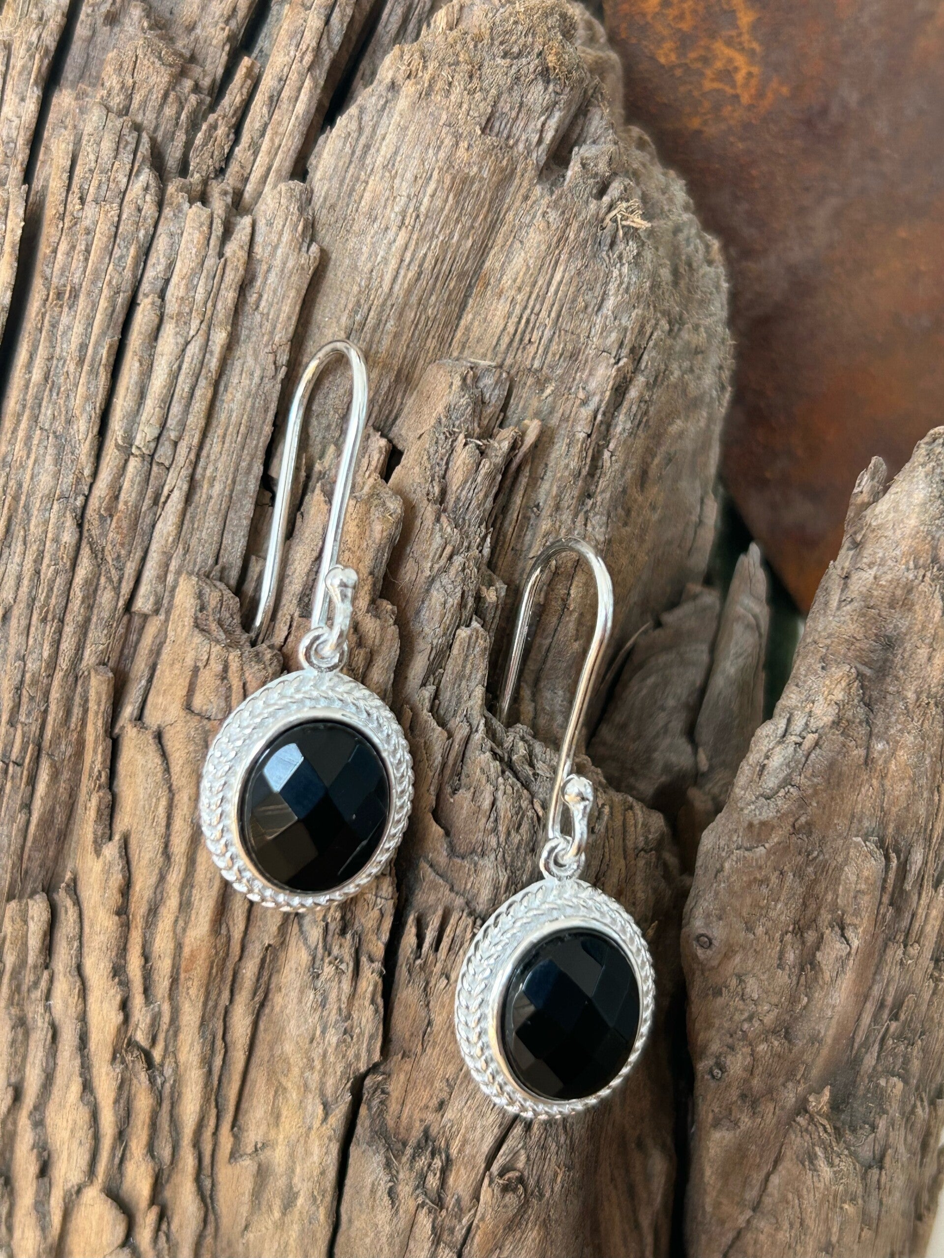 Ohrringe - Onyx (O351)