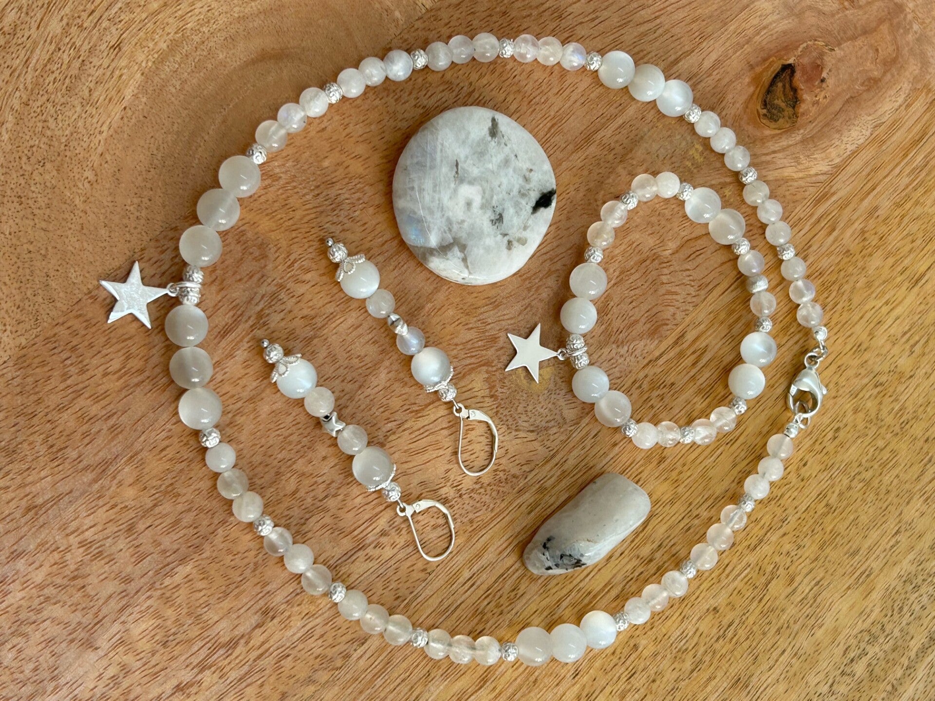 Heilstein-Schmuck-Set - das Ausgleichende (S322)