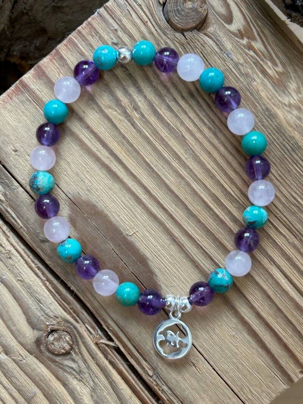 Armband - Sternzeichen FISCH (20.02. - 20.03.) (A283)