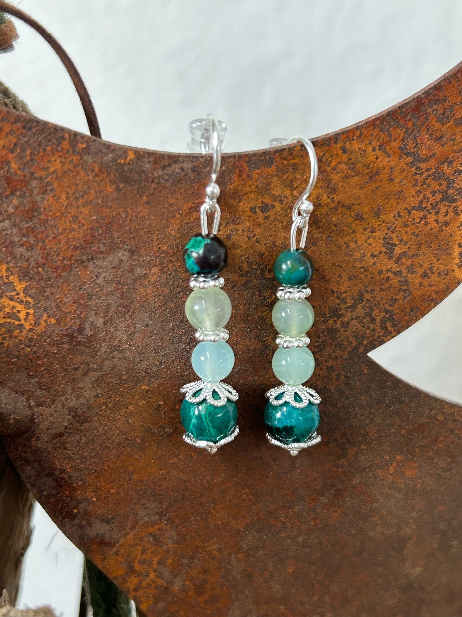 Ohrringe - die Grünen (O341)