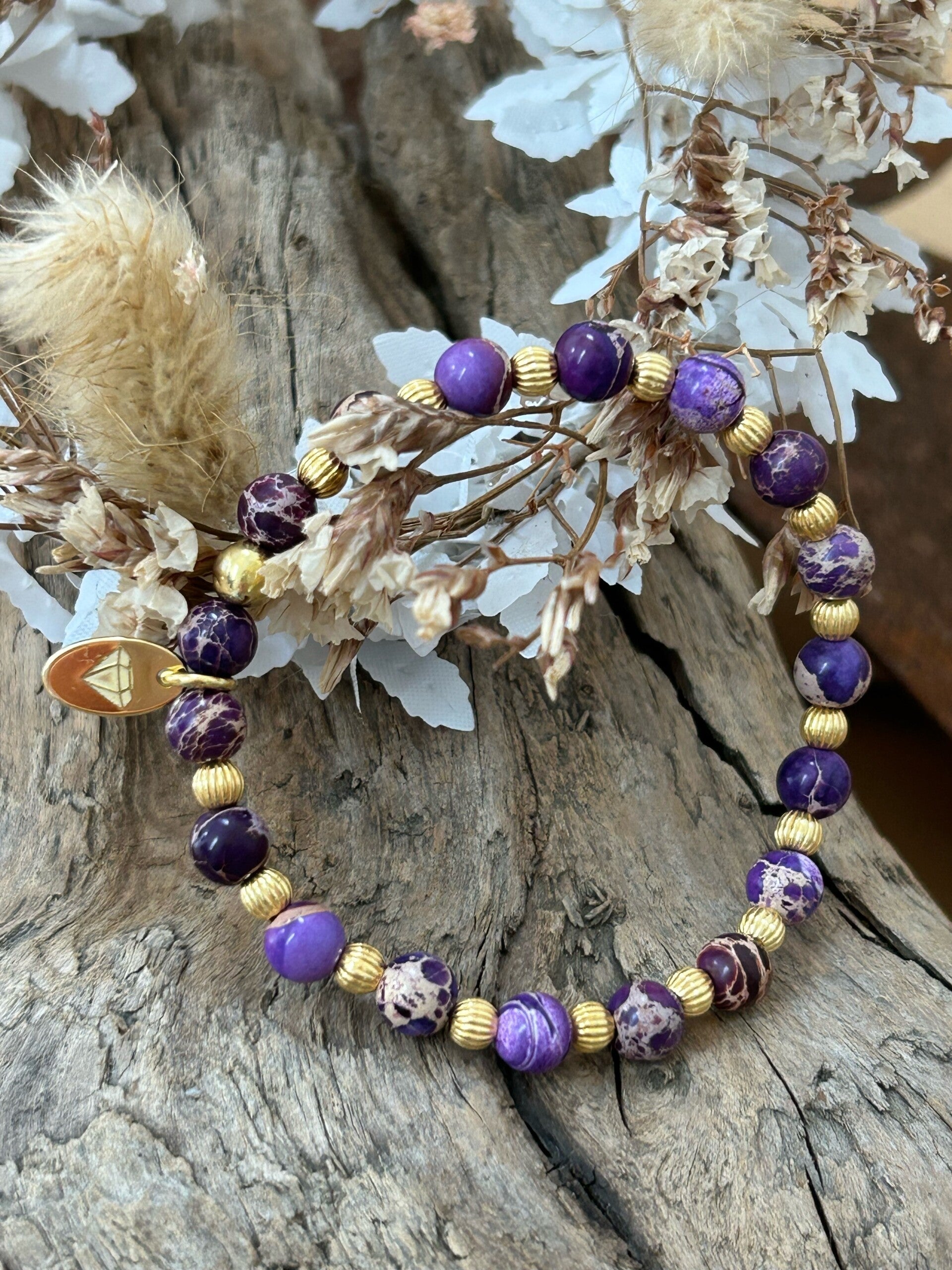 Armband - Lila Impression (A425)