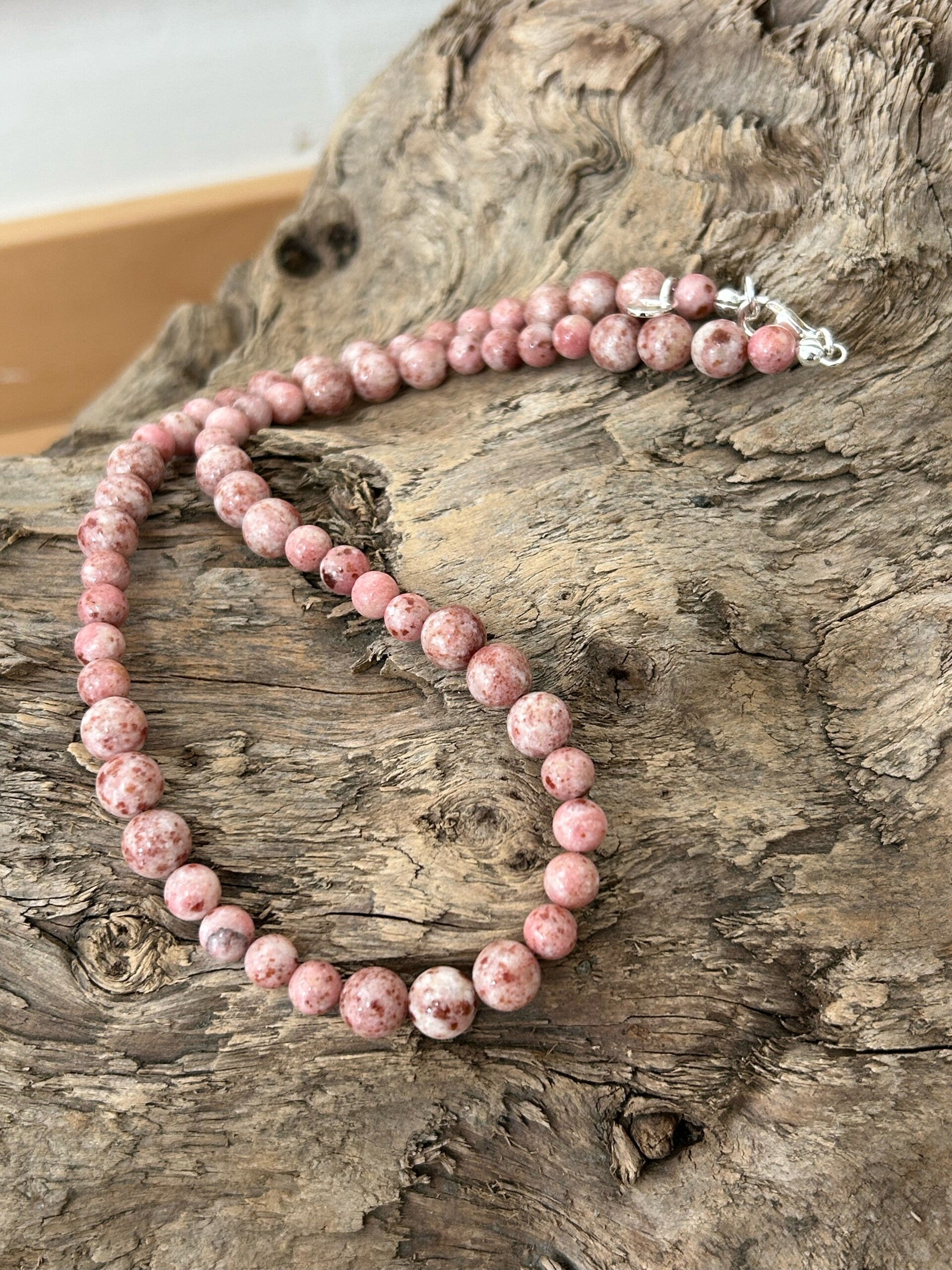 Halskette - Thulit (H280)